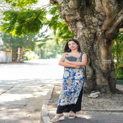 Long kurti-Kalamkari (Sleeveless)