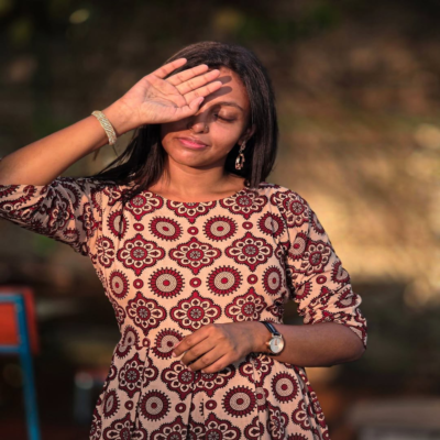 Frock-Kalamkari